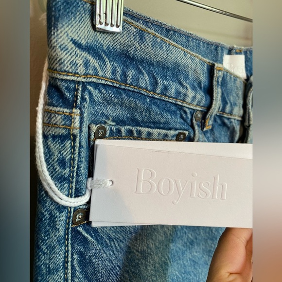 NWT Anthropologie Boyish “BILLY COUNTRY” Jeans Size 24 - Picture 6 of 16
